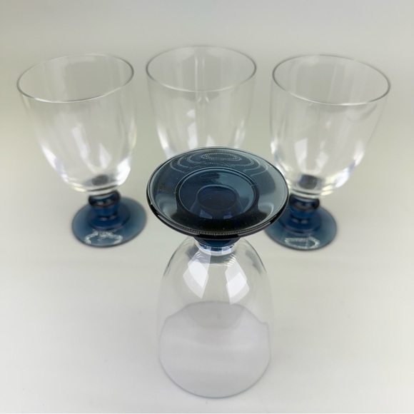 Set of Florian Blue Goblets - Picture 8 of 9